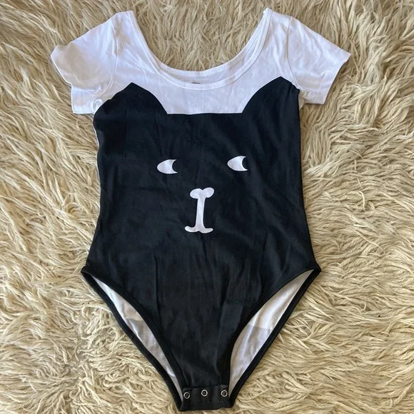 NEW Meowingtons bodysuit O/S - Picture 7 of 8